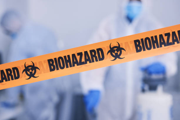 Professional Blood Cleanup technician working in Table Rock, NE